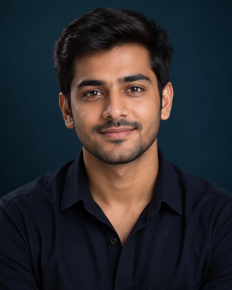 Portrait with facial structure mapping